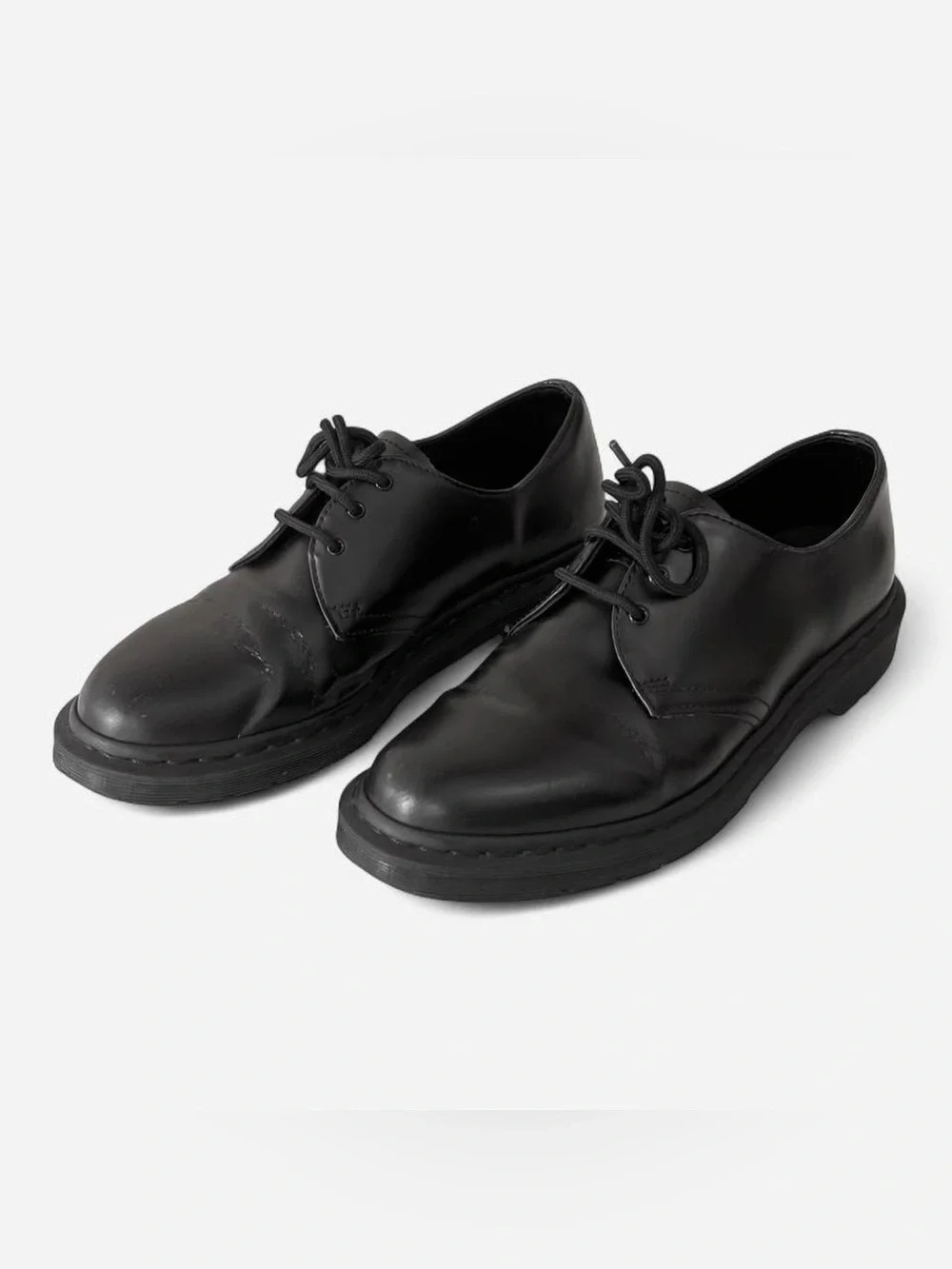 Dr. Martens 1461 Black Mono Smooth Leather Oxfords. Size US 10 men’s.